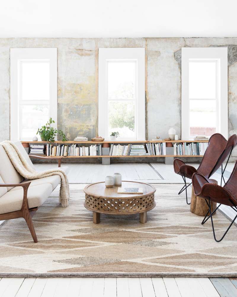Loloi - Evelina Taupe / Bark 9-3in x 13 Area Rug - EVELEVE-04TABS93D0 veiw 2