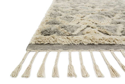 Loloi - Hygge Smoke / Taupe 18in x 18in Sample Rug - HYGGYG-02SKTA160S veiw 5
