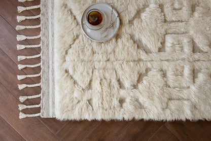 Loloi - Hygge Oatmeal / Ivory 8-6in x 11-6in Area Rug - HYGGYG-03OTIV86B6 veiw 3