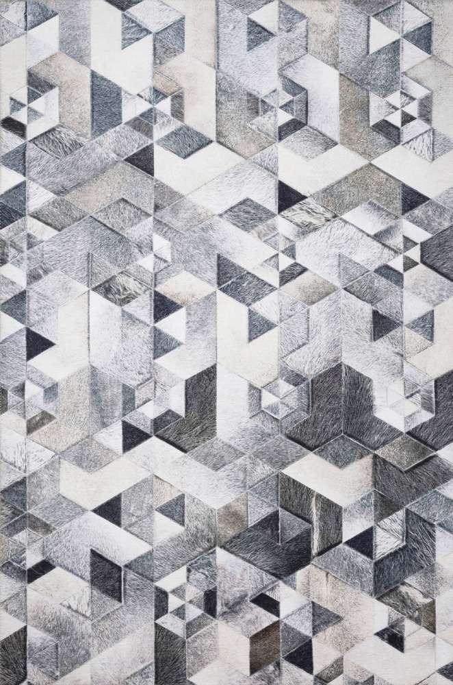 Loloi - Maddox Grey / Ivory 18in x 18in Sample Rug - MADDMAD-03GYIV160S veiw 1
