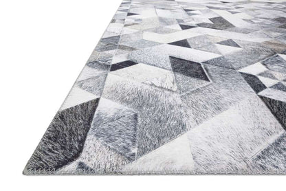 Loloi - Maddox Grey / Ivory 18in x 18in Sample Rug - MADDMAD-03GYIV160S veiw 4