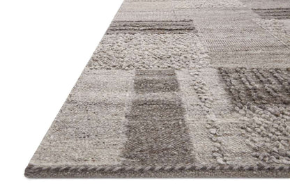 Loloi - Manfred Charcoal / Dove 18in x 18inSample Rug - MANFMAN-01CCDV160S veiw 2