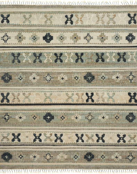 Loloi - Owen Aqua / Ink 5-0in x 7-6in Area Rug - OWENOW-01AQIK5076 veiw 1