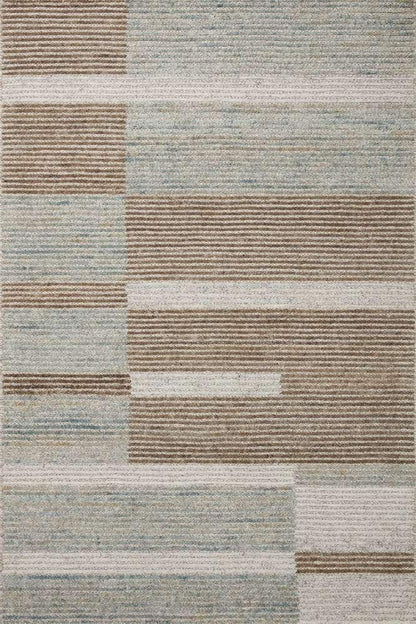 Loloi - Stiles Tobacco / Lagoon 18in x 18in Sample Rug - STILSTI-02TOLJ160S veiw 1