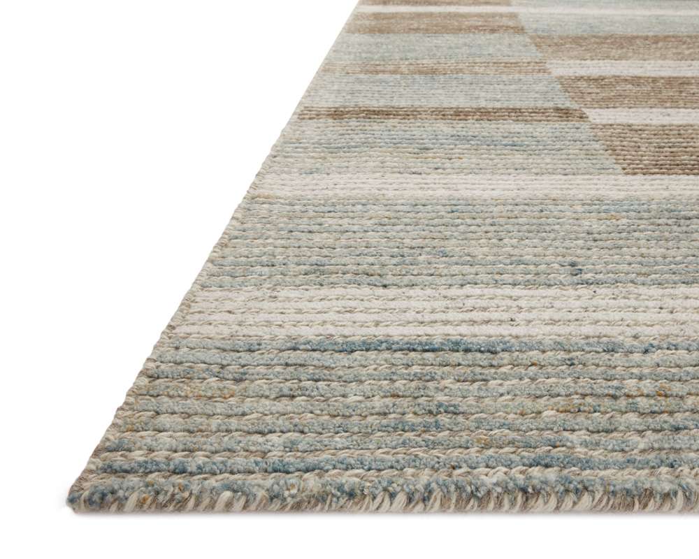 Loloi - Stiles Tobacco / Lagoon 18in x 18in Sample Rug - STILSTI-02TOLJ160S veiw 5