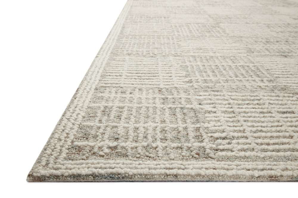 Loloi - Tallulah Mist / Ivory 18in x 18in Sample Rug - TALLTLL-02MIIV160S veiw 5
