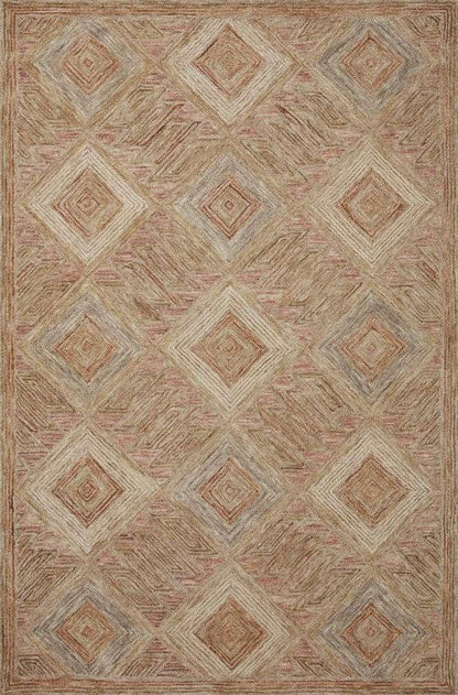 Loloi - Varena Berry / Multi 18in x 18in Sample Rug - VAREVAR-02BYML160S veiw 1