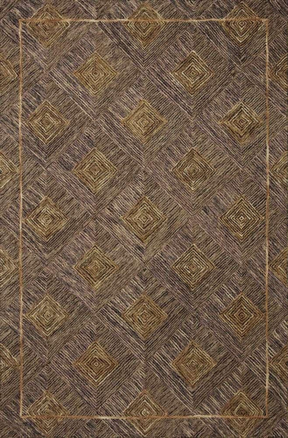 Loloi - Varena Plum / Gold 2-3in x 3-9in Accent Rug - VAREVAR-04PLGO2339 veiw 1