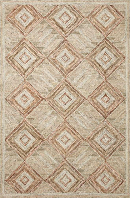 Loloi - Varena Sand / clay 3-6in x 5-6in Accent Rug - VAREVAR-01SACG3656 veiw 1