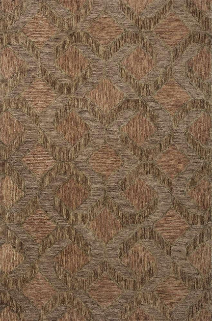Loloi - Varena Rust / Bark 5-0in x 7-6in Area Rug - VAREVAR-03RUBS5076 veiw 1