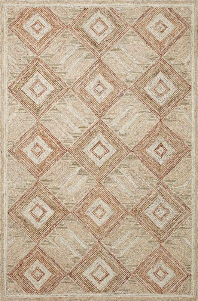 Loloi - Varena Sand / clay 8-6in x 11-6in Area Rug - VAREVAR-01SACG86B6 veiw 1