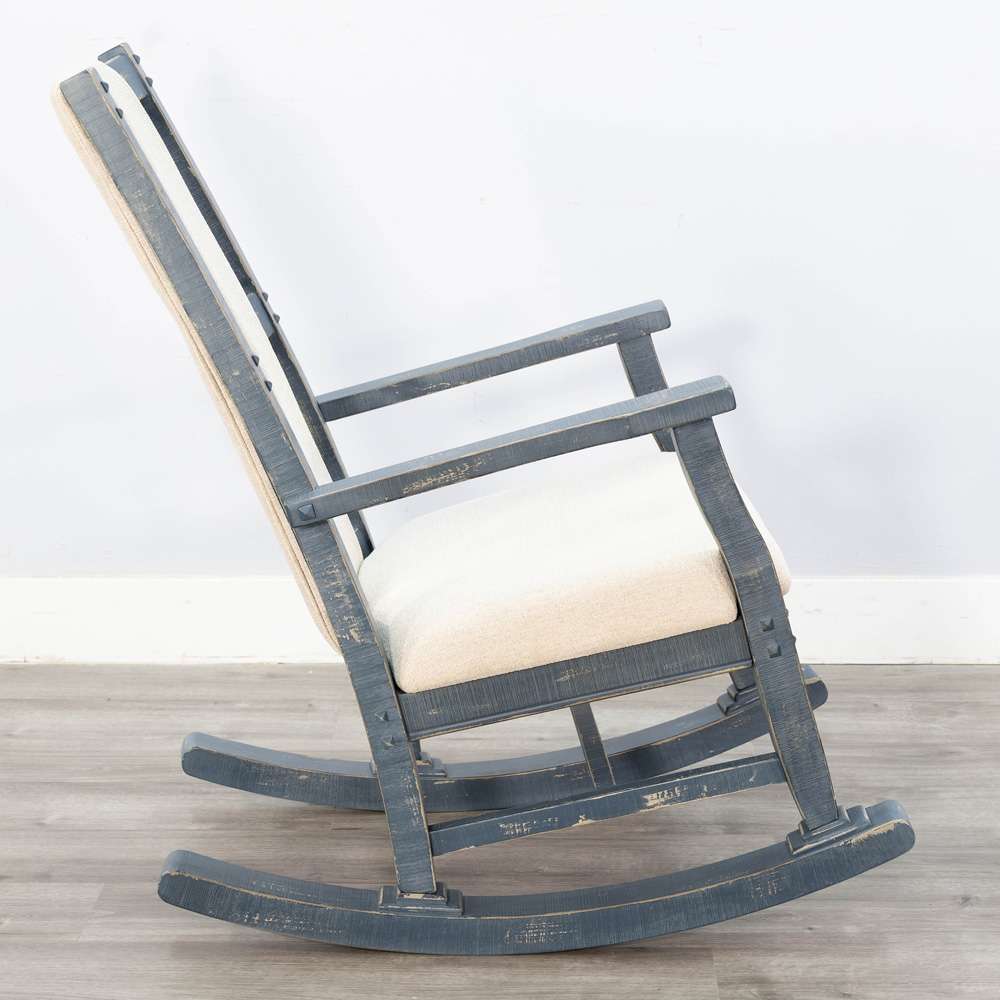 Sunny Designs - Marina -  Ocean Blue Rocker, Cushion Seat & Back - 1935OB veiw 3