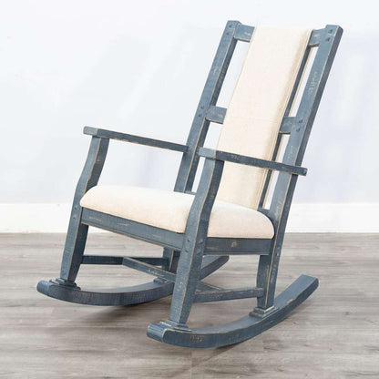 Sunny Designs - Marina -  Ocean Blue Rocker, Cushion Seat & Back - 1935OB veiw 5