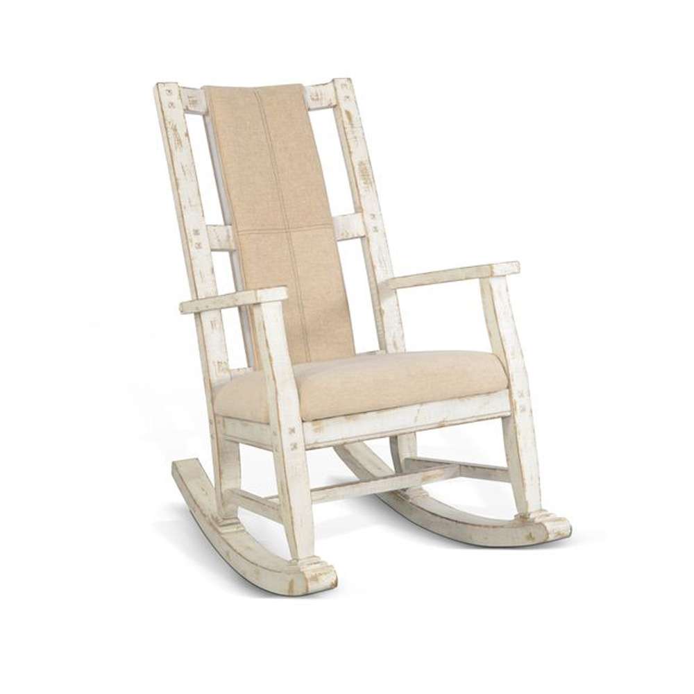 Sunny Designs - Marina -  White Sand Rocker, Cushion Seat & Back - 1935WS veiw 1
