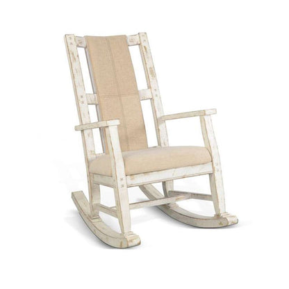 Sunny Designs - Marina -  White Sand Rocker, Cushion Seat & Back - 1935WS veiw 1