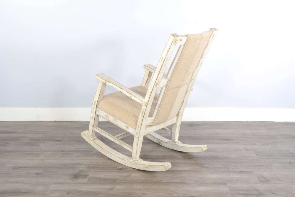 Sunny Designs - Marina -  White Sand Rocker, Cushion Seat & Back - 1935WS veiw 4