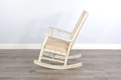 Sunny Designs - Marina -  White Sand Rocker, Cushion Seat & Back - 1935WS veiw 6