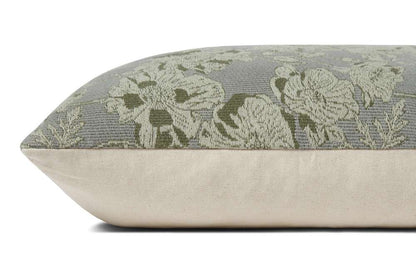 Chris Loves Julia x Loloi - Matilda Silver Sage 18 x 18 Pillow - P086PCJ0008SISGPIL1 veiw 3