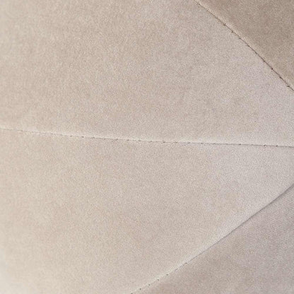 Diamond Sofa -  10in Round Accent Pillows in Mink Tan Velvet (Set of 2) - PILLOWBALLTN2PK veiw 10