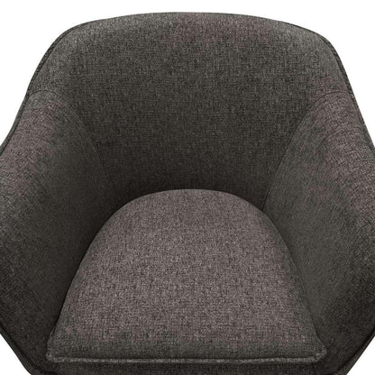 Diamond Sofa - Status Accent Chair in Grey Fabric with Metal Leg - STATUSCHGR veiw 10