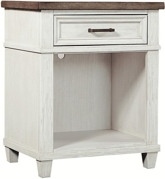 Emery Park - Caraway 1 Drawer NS in Aged Ivory Finish - I248-451N-2 veiw 1