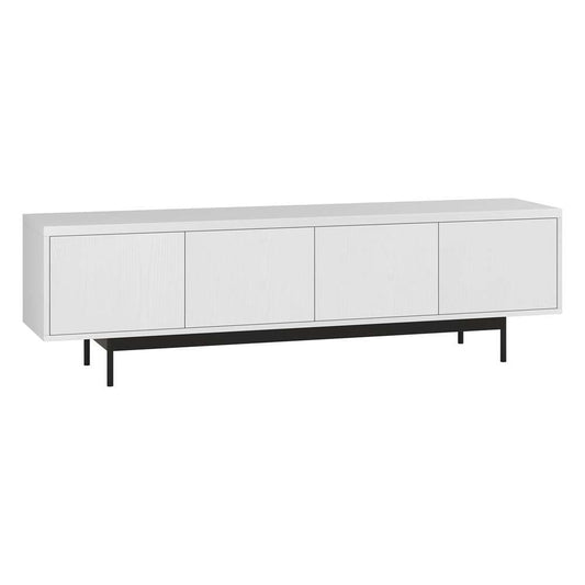 Hudson & Canal - Abington Rectangular TV Stand for TVs up to 75in in Alder White - TV2037 veiw 1