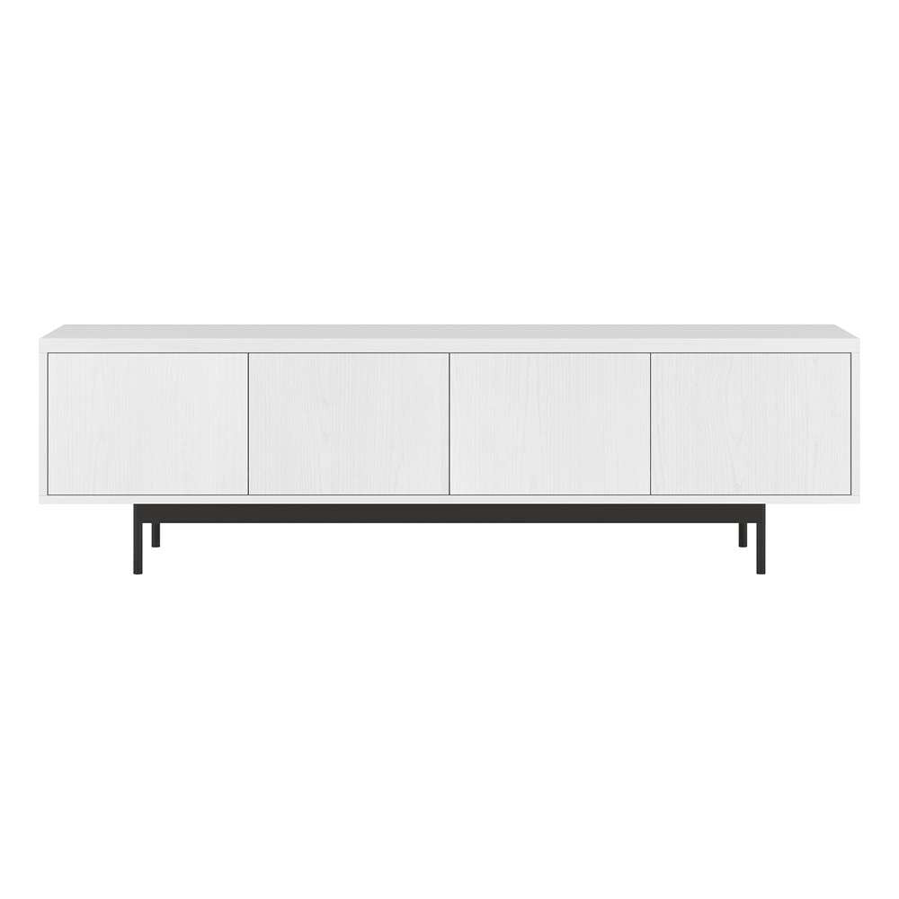 Hudson & Canal - Abington Rectangular TV Stand for TVs up to 75in in Alder White - TV2037 veiw 2