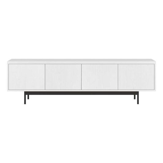 Hudson & Canal - Abington Rectangular TV Stand for TVs up to 75in in Alder White - TV2037 veiw 2