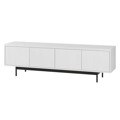 Hudson & Canal - Abington Rectangular TV Stand for TVs up to 75in in Alder White - TV2037 veiw 3