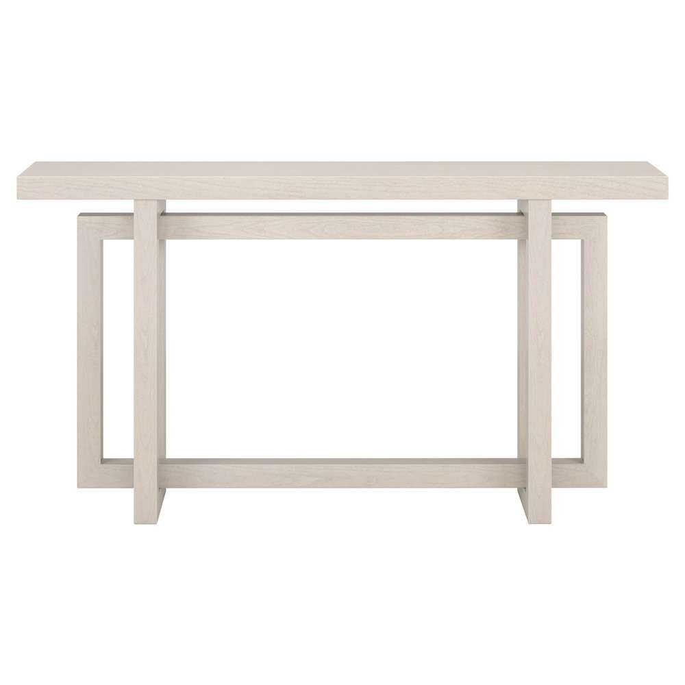 Hudson & Canal - Breslow 55in Wide Rectangular Console Table in Alder White - AT2067 veiw 2