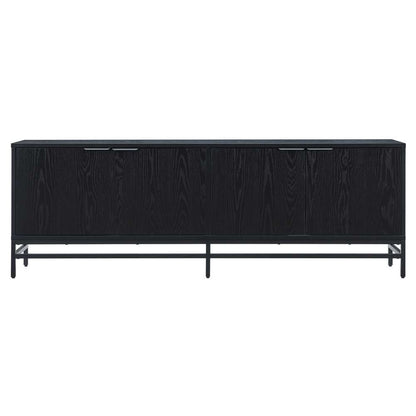Hudson & Canal - Campello Rectangular TV Stand for TVs up to 78in in Black Grain - TV2072 veiw 2