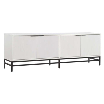 Hudson & Canal - Campello Rectangular TV Stand for TVs up to 78in in White - TV2073 veiw 1