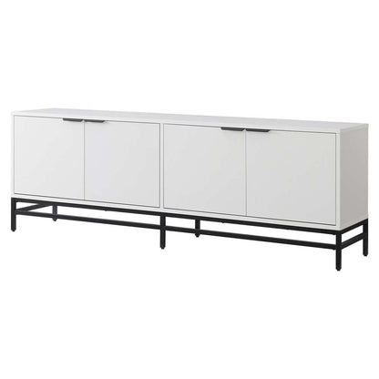 Hudson & Canal - Campello Rectangular TV Stand for TVs up to 78in in White - TV2073 veiw 3