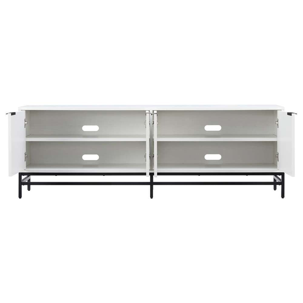 Hudson & Canal - Campello Rectangular TV Stand for TVs up to 78in in Alder White - TV2074 veiw 4