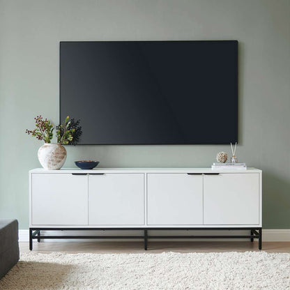 Hudson & Canal - Campello Rectangular TV Stand for TVs up to 78in in Alder White - TV2074 veiw 6