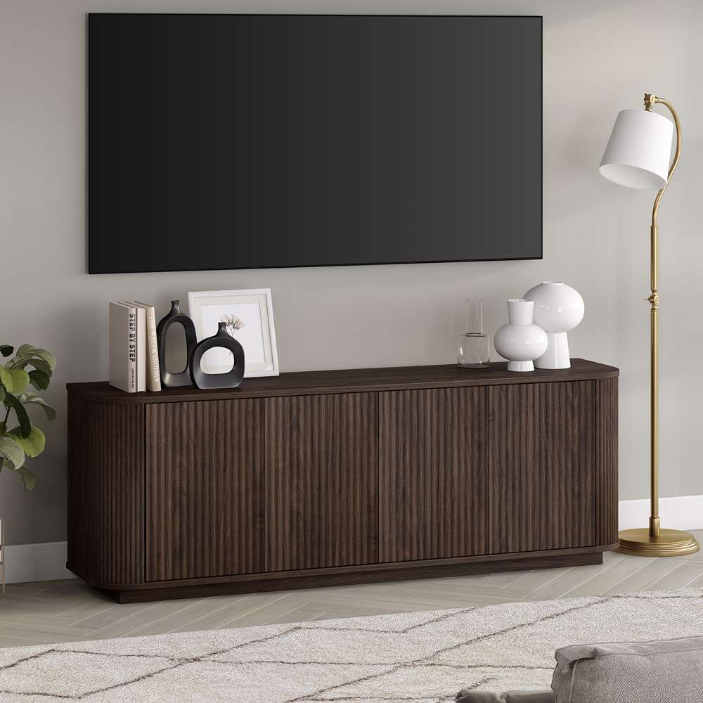 Hudson & Canal - Canton Rectangular TV Stand for TVs up to 75in in Alder Brown - TV2161 veiw 6