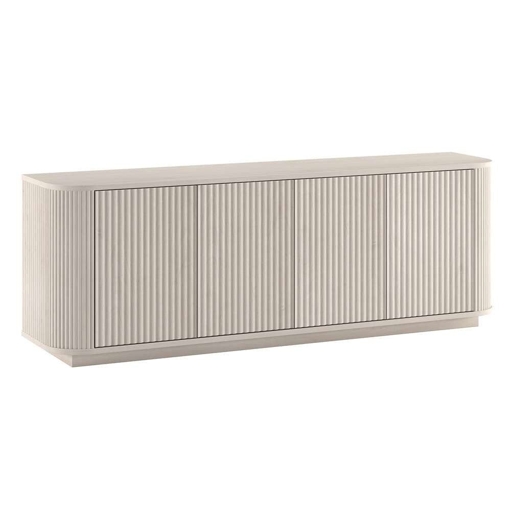 Hudson & Canal - Canton Rectangular TV Stand for TVs up to 75in in Alder White - TV2160 veiw 1