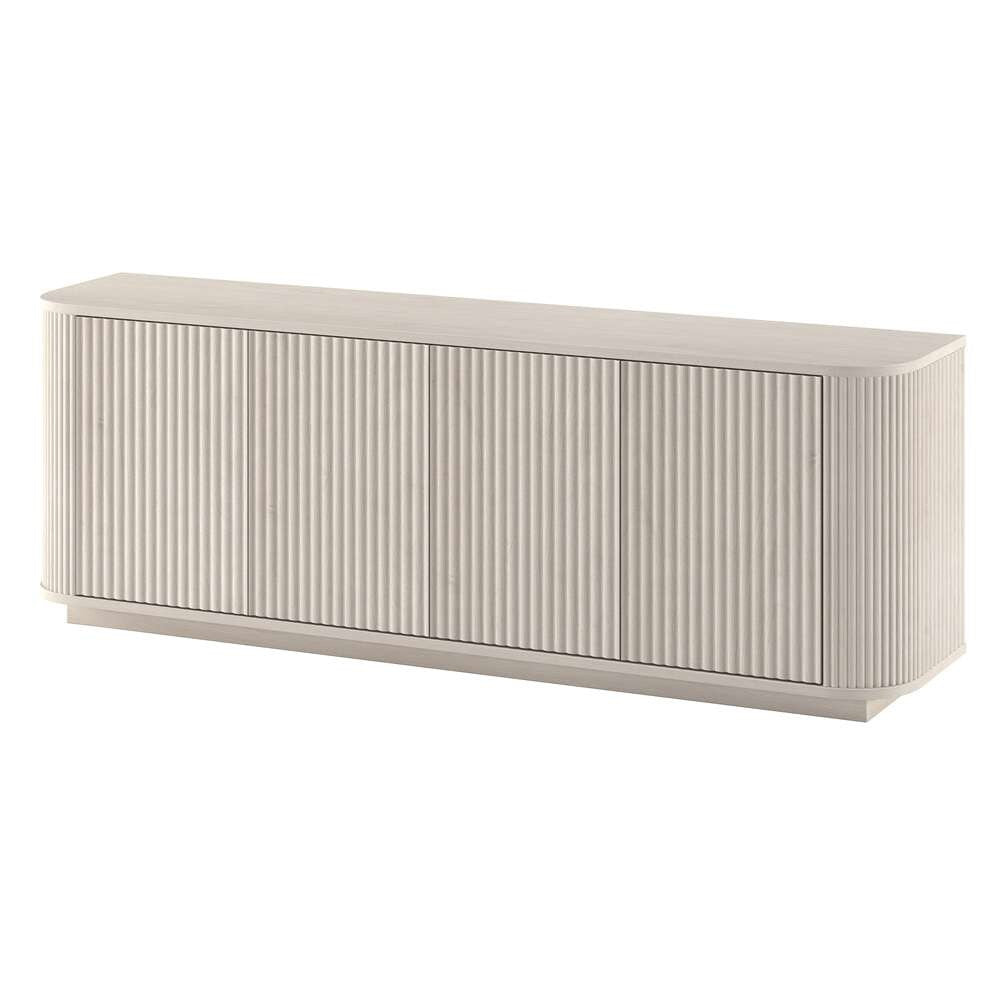 Hudson & Canal - Canton Rectangular TV Stand for TVs up to 75in in Alder White - TV2160 veiw 3
