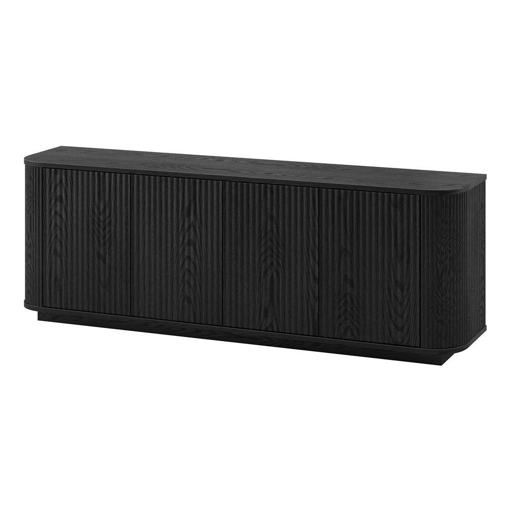 Hudson & Canal - Canton Rectangular TV Stand for TVs up to 75in in Black Grain - TV2159 veiw 3