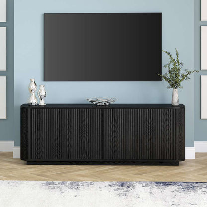 Hudson & Canal - Canton Rectangular TV Stand for TVs up to 75in in Black Grain - TV2159 veiw 5