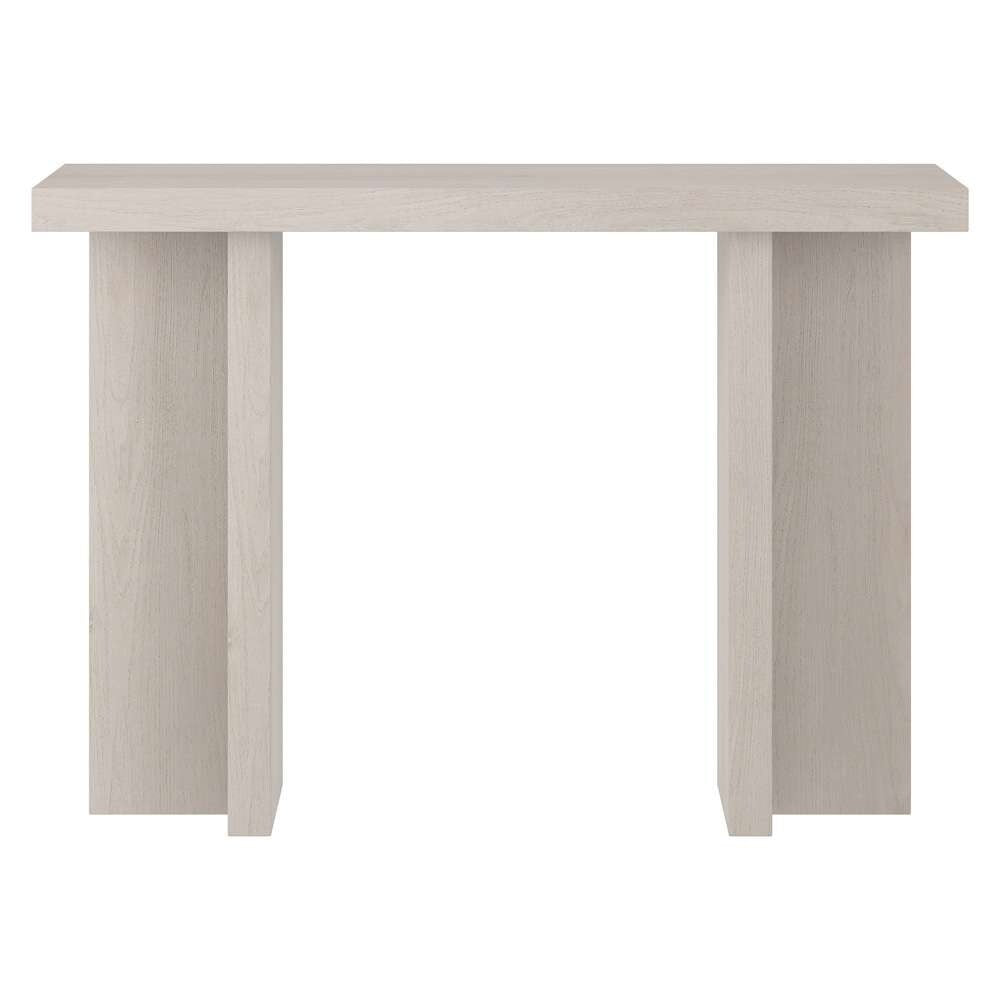 Hudson & Canal - Dimitra 42in Wide Rectangular Console Table in Alder White - AT2077 veiw 2
