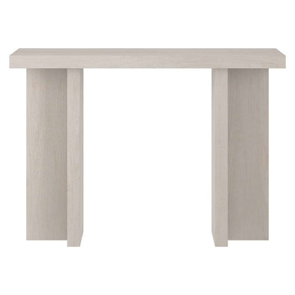Hudson & Canal - Dimitra 42in Wide Rectangular Console Table in Alder White - AT2077 veiw 2