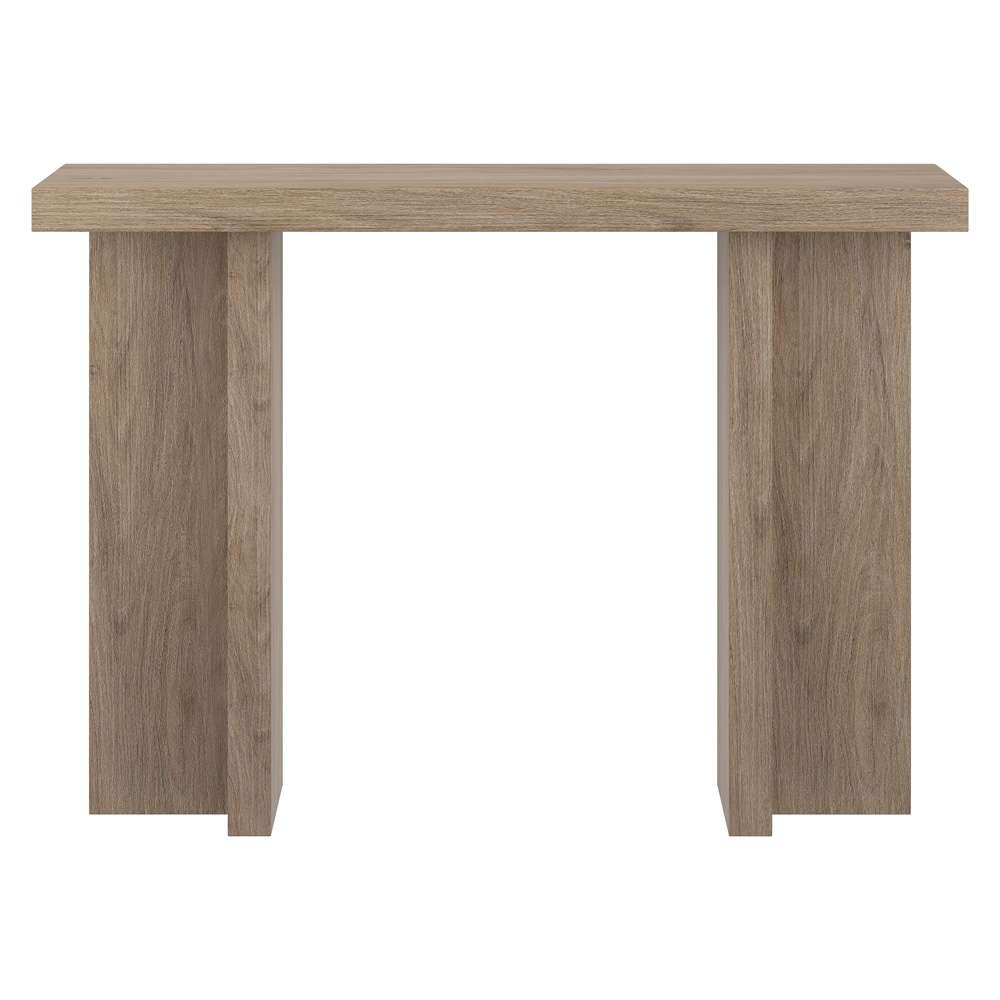 Hudson & Canal - Dimitra 42in Wide Rectangular Console Table in Antiqued Gray Oak - AT2076 veiw 2