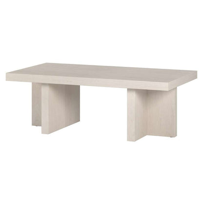 Hudson & Canal - Dimitra 44in Wide Rectangular Coffee Table in Alder White - CT2080 veiw 3