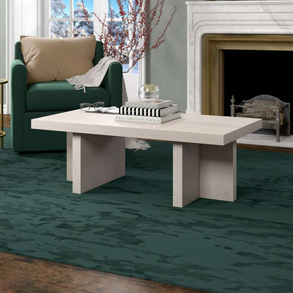 Hudson & Canal - Dimitra 44in Wide Rectangular Coffee Table in Alder White - CT2080 veiw 6