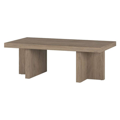 Hudson & Canal - Dimitra 44in Wide Rectangular Coffee Table in Antiqued Gray Oak - CT2079 veiw 3