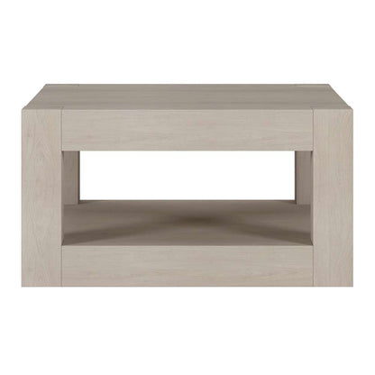 Hudson & Canal - Hughes 32in Wide Square Coffee Table in Alder White - CT2027 veiw 2