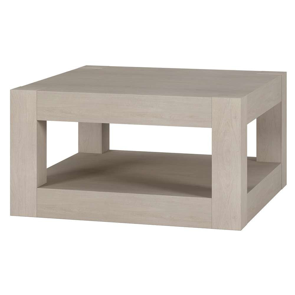 Hudson & Canal - Hughes 32in Wide Square Coffee Table in Alder White - CT2027 veiw 3