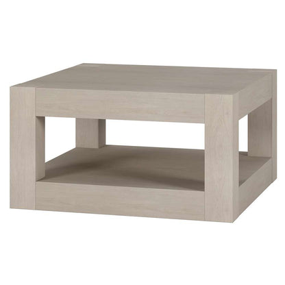Hudson & Canal - Hughes 32in Wide Square Coffee Table in Alder White - CT2027 veiw 3