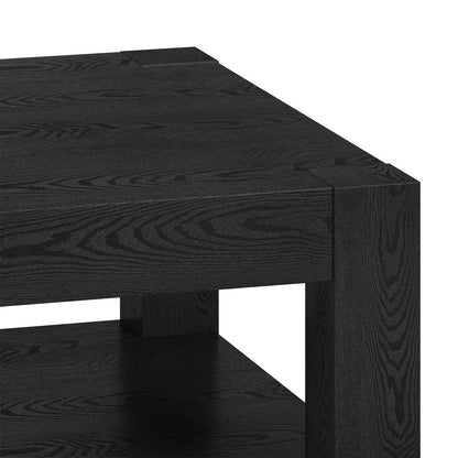Hudson & Canal - Hughes 32in Wide Square Coffee Table in Black Grain - CT2026 veiw 7